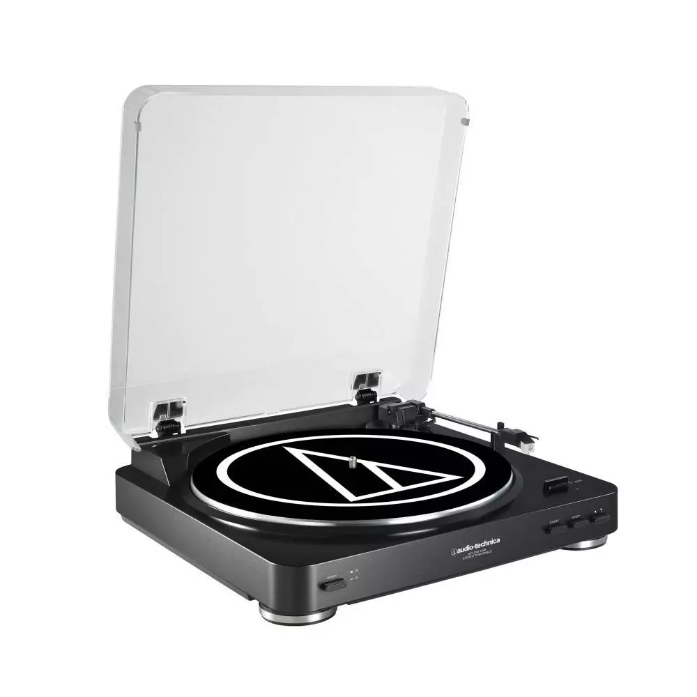 Belt-Drive Stereo Turntable w/ USB - Black