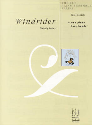 Windrider - Bober - Piano Duet (1 Piano, 4 Hands)