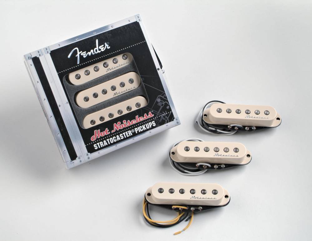 Fender Musical Instruments - Hot Noiseless Stratocaster Pickups Set of 3