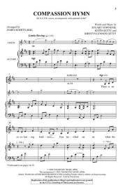 Compassion Hymn - Getty/Townend/Koerts - SATB