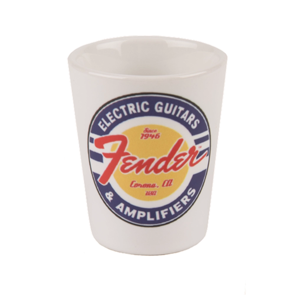 Guitars and Amps Logo Shot Glass