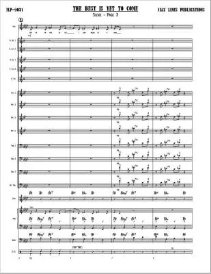 The Best Is Yet To Come - Leigh/Coleman/Jones - Jazz Ensemble/Vocal - Gr. Difficult