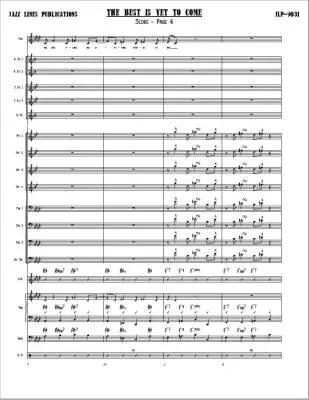 The Best Is Yet To Come - Leigh/Coleman/Jones - Jazz Ensemble/Vocal - Gr. Difficult