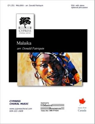 Cypress Choral Music - Malaika - Kenyan/Patriquin - SSA