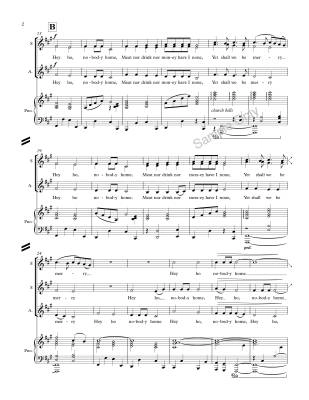 Hey Ho, Nobody Home - British Carol/Patriquin - SSA