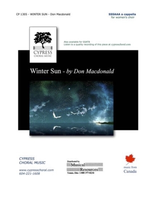 Winter Sun - Litovitz/Macdonald - SSSAAA