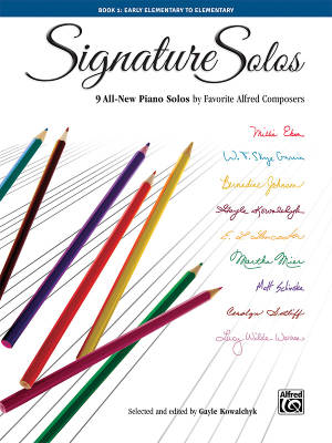 Signature Solos, Book 1 - Kowalchyk - Early Elementary/Elementary Piano - Book