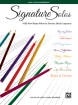 Alfred Publishing - Signature Solos, Book 3 - Kowalchyk - Early Intermediate Piano - Book