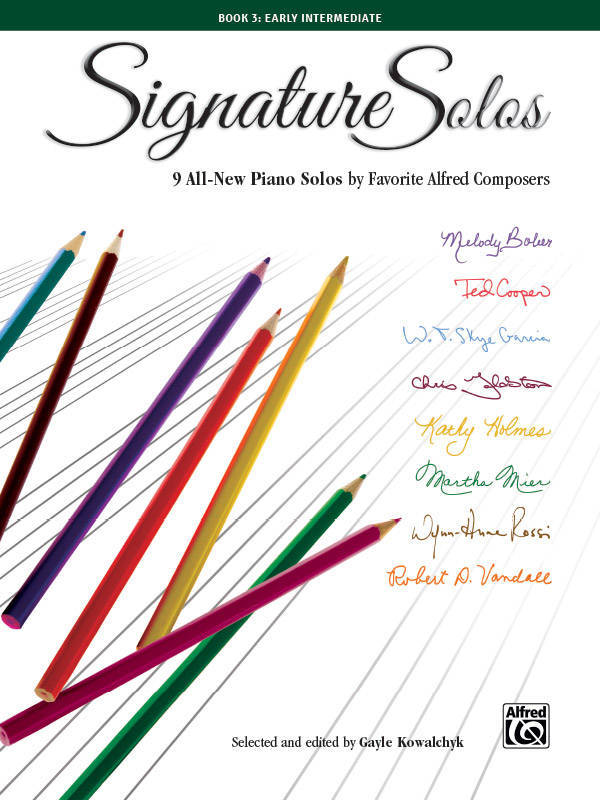 Signature Solos, Book 3 - Kowalchyk - Early Intermediate Piano - Book