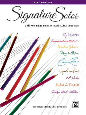 Signature Solos, Book 4 - Kowalchyk - Intermediate Piano - Book