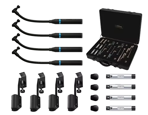 CMK4  4-Piece CloseMic Drum Microphone Kit