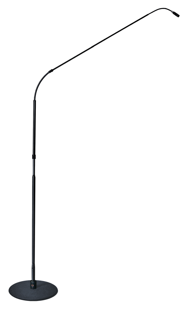 FW730/HC 7 Foot Tall FlexWand Microphone with Cast Iron Base - Hypercardioid