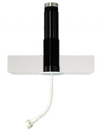 IM3-W Installation Microphone with 3 Inch Gooseneck - White