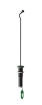 Earthworks - IML12-B Installation Microphone with 12 Inch Gooseneck and LumiComm Touch Ring - Black