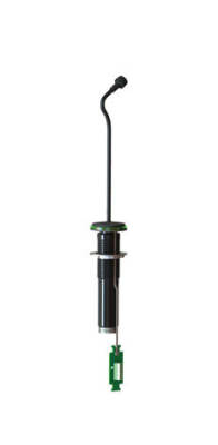 Earthworks - IML6-B Installation Microphone with 6 Inch Gooseneck and LumiComm Touch Ring - Black