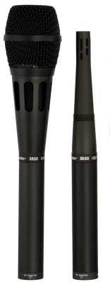 SR20 Cardioid Condenser Microphone with Screw-On Windscreen for Live Vocals - 50Hz To 20kHz