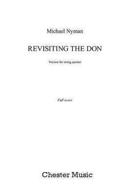 Revisiting The Don - Nyman - String Quintet - Score Only
