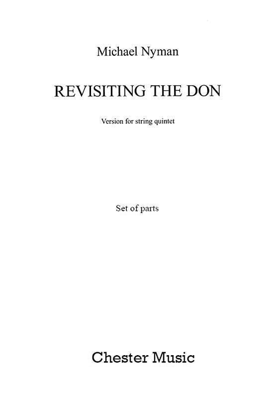 Revisiting The Don - Nyman - String Quintet - Parts Set