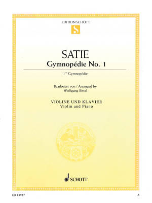 Gymnopedie No.1 - Satie/Birtel - Violin/Piano