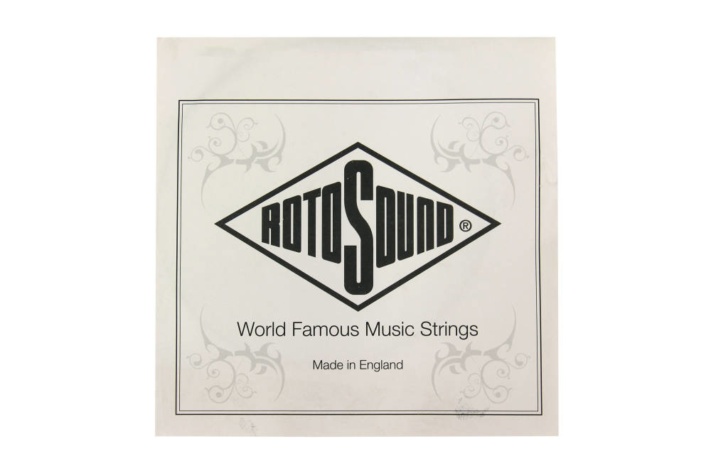 Unsilked Nickel Bass Single String .080