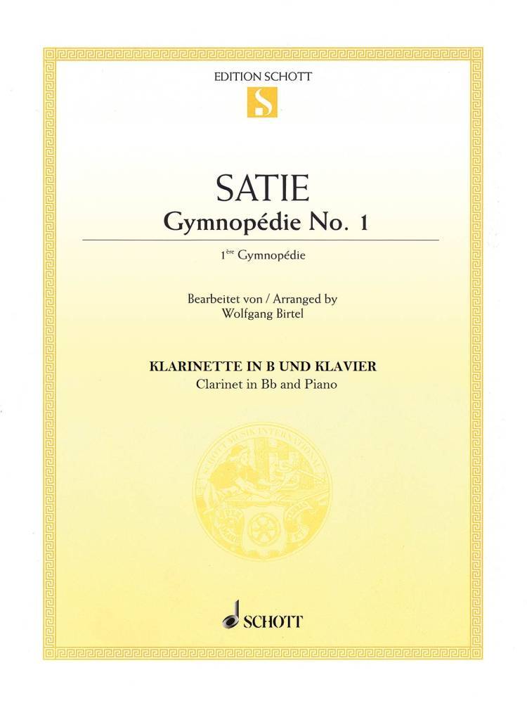 Gymnopedie No.1 - Satie/Birtel - Bb Clarinet/Piano