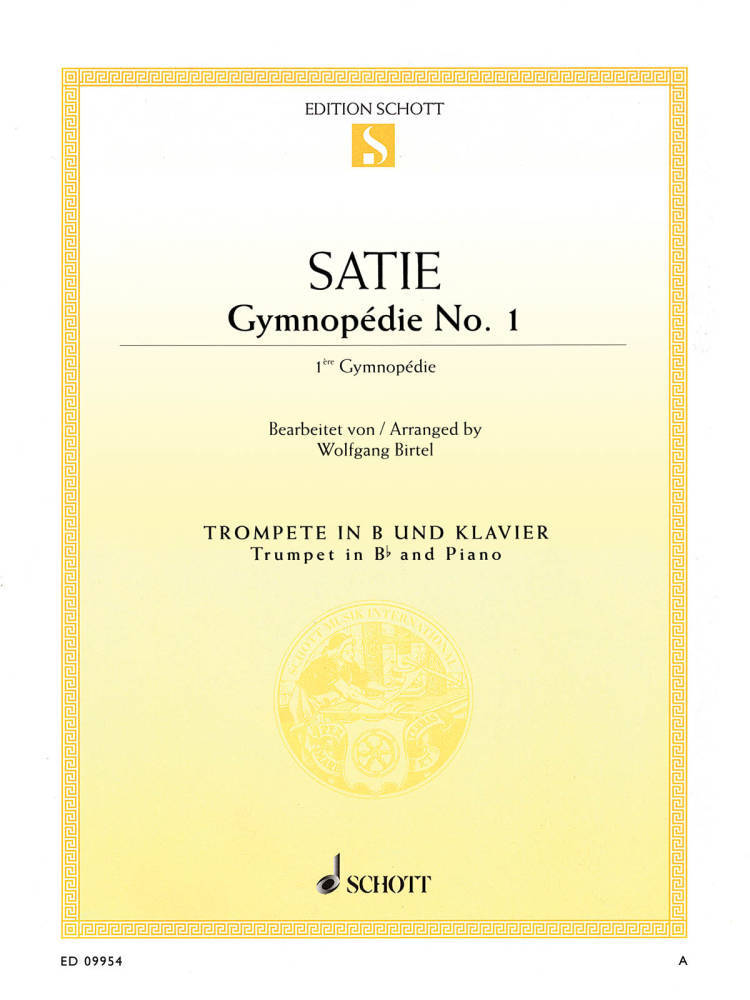 Gymnopedie No.1 - Satie/Birtel - Trumpet/Piano