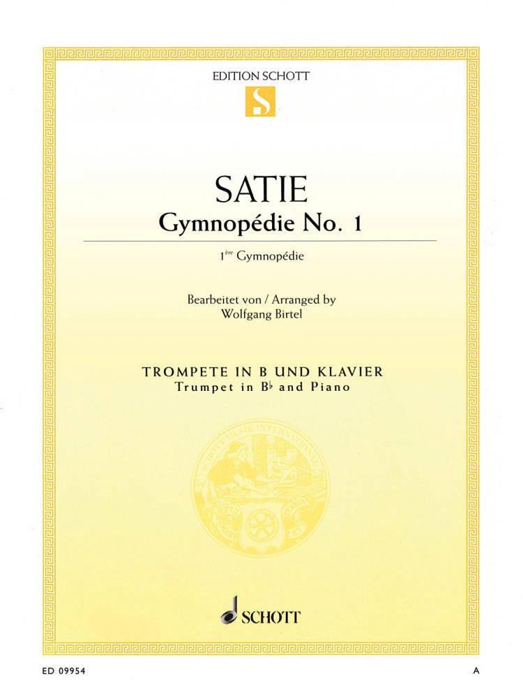 Gymnopedie No.1 - Satie/Birtel - Trumpet/Piano