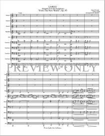 Largo from New World Symphony - Dvorak/Marlatt - Brass Ensemble - Score/Parts