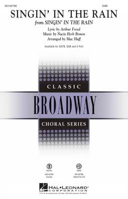 Hal Leonard - Singin in the Rain - Freed/Brown/Huff - SAB