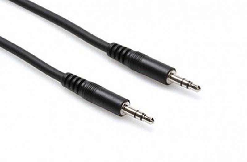 Stereo Interconnect 3.5 mm (M) TRS to Same, 3 ft