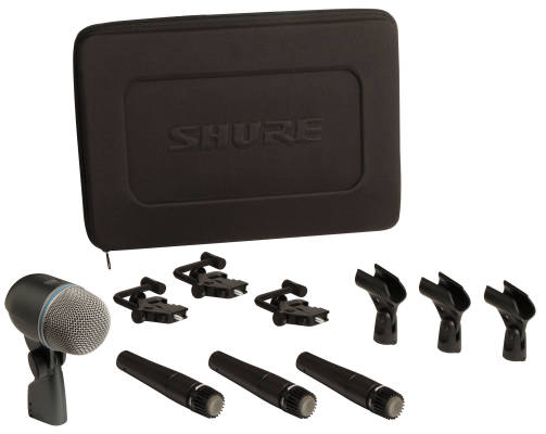 Shure - DMK57-52 Drum Mic Kit with Beta 52A and 3x SM57