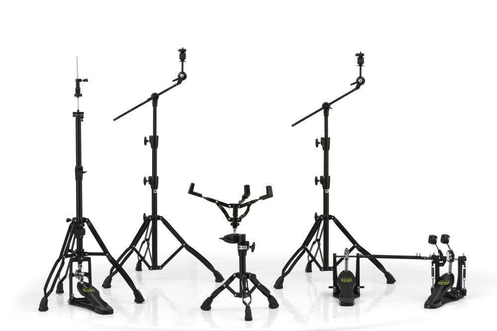 Armory 5 Piece Hardware Pack w/Double Pedal - Black
