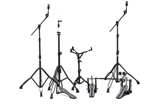 Mapex - Mars 5 Piece Hardware Pack with Double Pedal - Black
