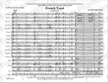 French Toast - Yorke-Slader - Jazz Ensemble - Gr. 2