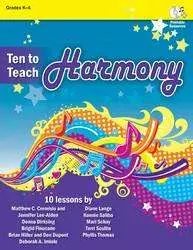 Heritage Music Press - Ten To Teach Harmony - Various Authors - Teacher Book/CD