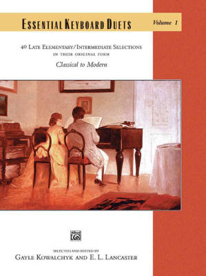Alfred Publishing - Essential Keyboard Duets, Volume 1 - Kowalchyk/Lancaster - Piano Duets (1 Piano, 4 Hands)