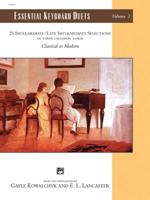 Alfred Publishing - Essential Keyboard Duets, Volume 2 - Kowalchyk/Lancaster - Piano Duets (1 Piano, 4 Hands)