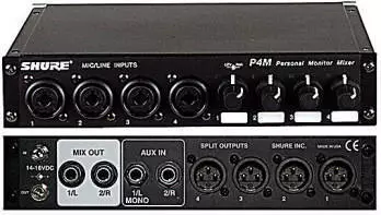 P4M - Four Channel Personal Monitor Mixer