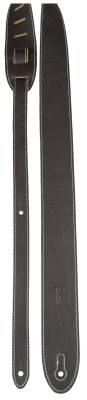 Sangle de guitare de luxe de 2 po en cuir souple