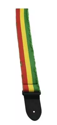 2\'\' Deluxe Cotton Guitar Strap W/ Leather Ends
