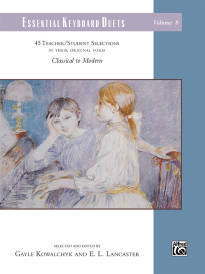 Alfred Publishing - Essential Keyboard Duets, Volume 8 - Kowalchyk/Lancaster - Duo de piano (1 Piano, 4 Mains)