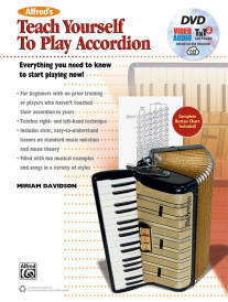 Alfred Publishing - Alfreds Teach Yourself to Play Accordion - Davidson - Book/DVD/Audio, Video, Software Online