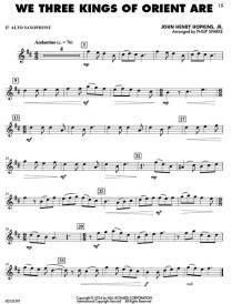 Easy Carols for Alto Saxophone, Vol. 1 - Book/Media Online