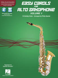 Easy Carols for Alto Saxophone, Vol. 1 - Book/Media Online