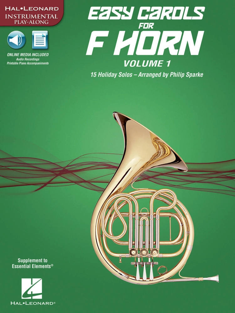 Easy Carols for F Horn, Vol. 1 - Book/Media Online