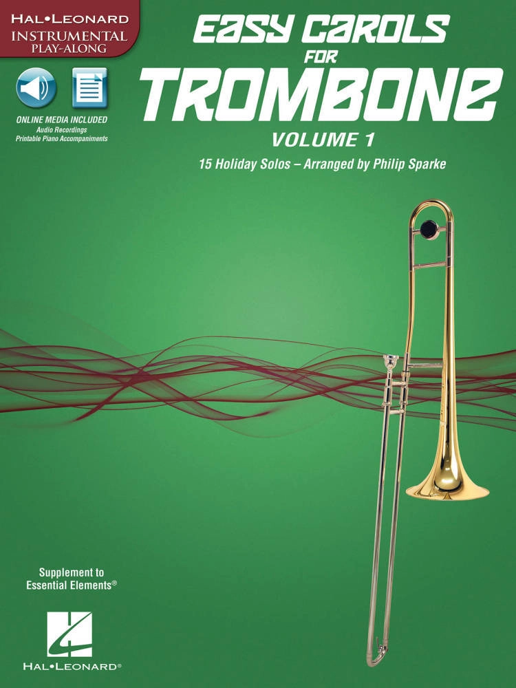 Easy Carols for Trombone, Vol. 1 - Book/Media Online