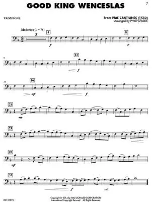 Easy Carols for Trombone, Vol. 1 - Book/Media Online