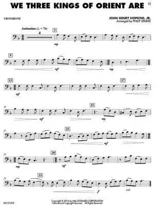 Easy Carols for Trombone, Vol. 1 - Book/Media Online