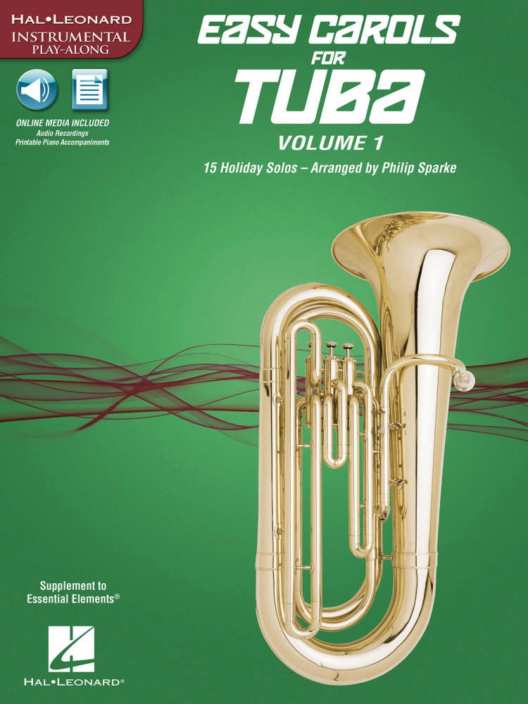 Easy Carols for Tuba, Vol. 1 - Book/Media Online