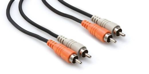Hosa - Dual Cable, RCA  to RCA - 1m